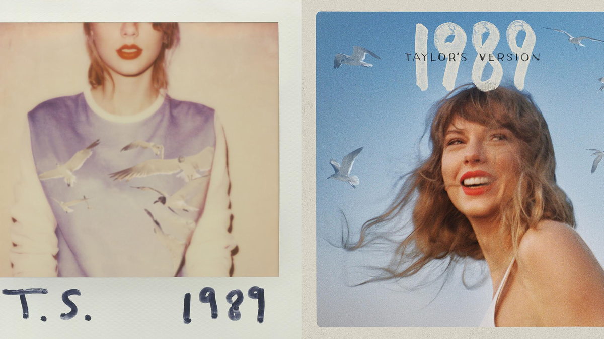 Taylor Swift's Original Album Covers vs. Taylor's Version