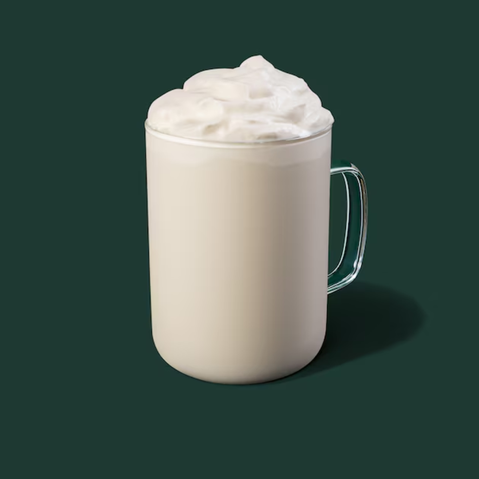 white hot chocolate