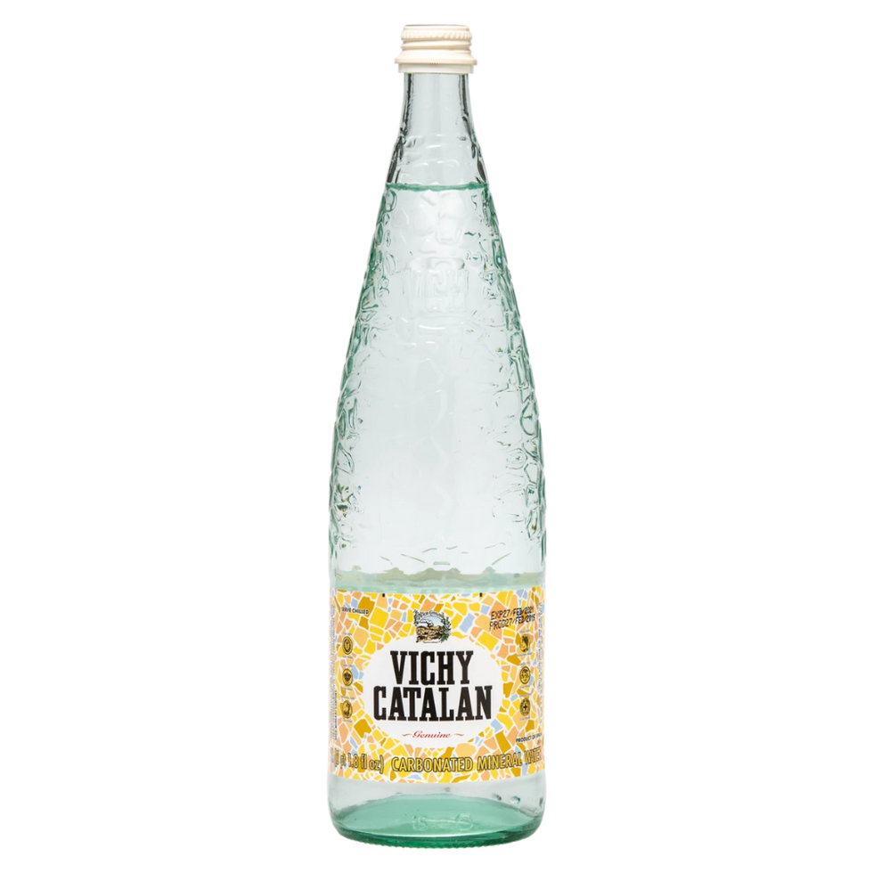 bottle of vichy catalan sparkling mineral water