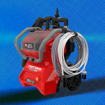 pressure washers on blue background pressure washers on blue background