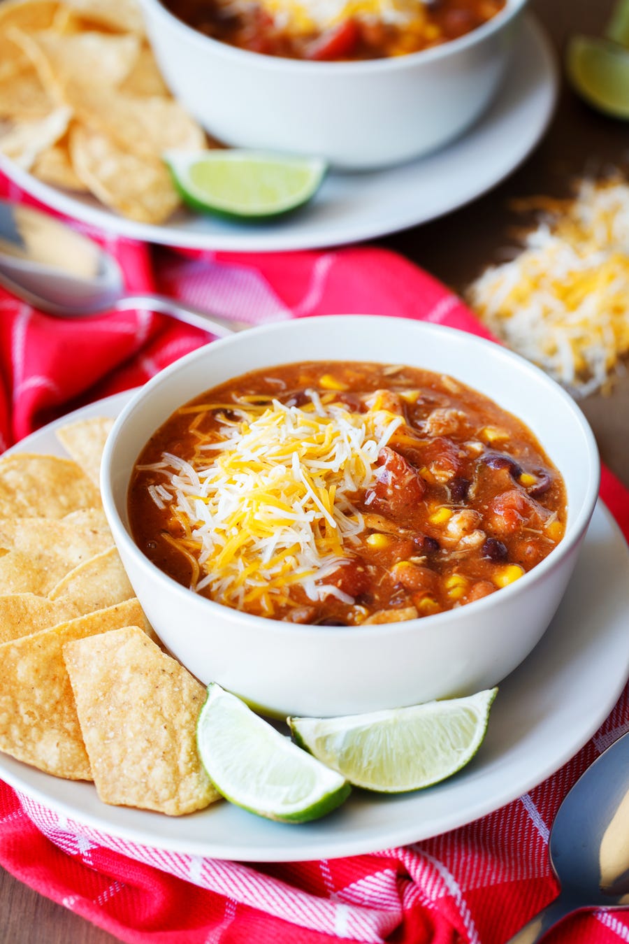 7 Can Chicken Taco Soup