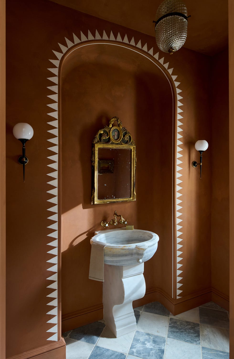 bathroom powder room