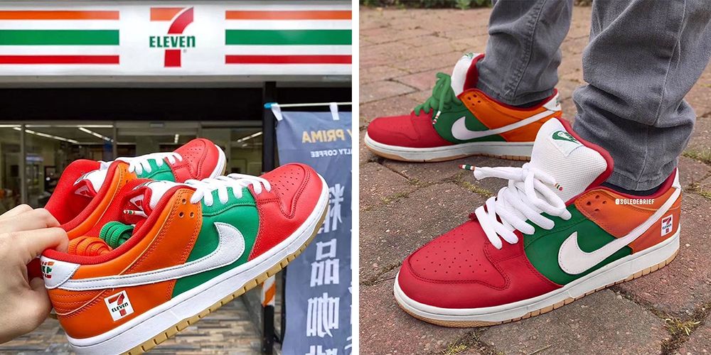 mærkelig let at blive såret arrangere People Are Losing It Over 7-Eleven's Collaboration With Nike