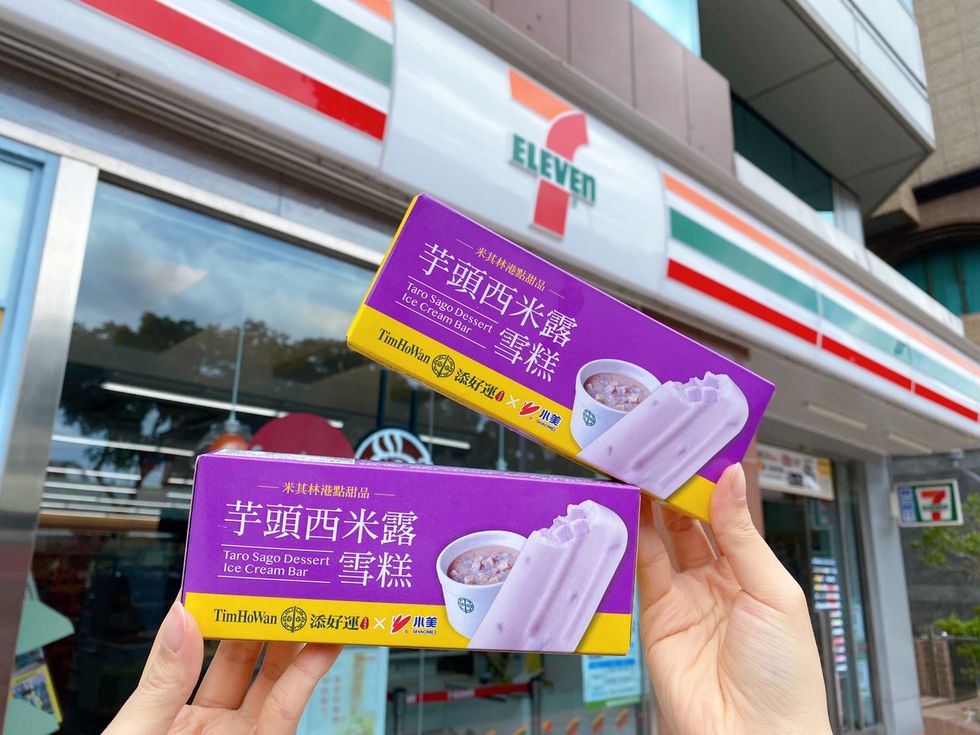 711 添好運推出超消暑楊枝甘露冰淇淋、芋頭西米露雪糕