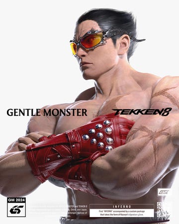 tekken x gentle monster