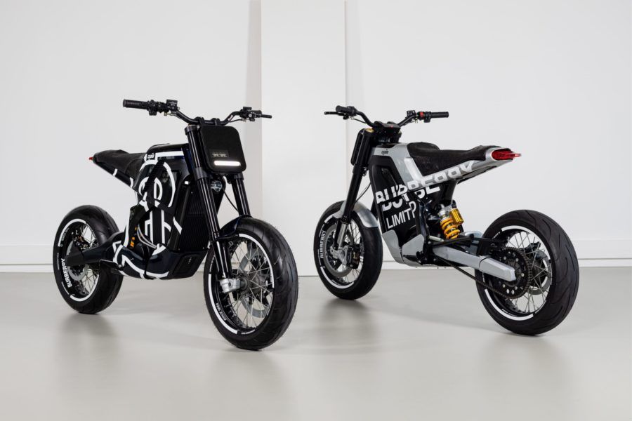 「burberry限定版concept e rs」首款可以上路的電動摩托車