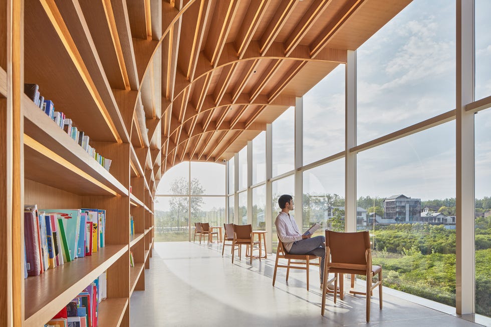 중국 도서관 수평선 도서관 horizon library