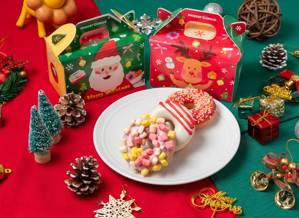 mister donut聖誕限定甜甜圈登場！聖誕花圈、牛奶糖麋鹿圈等超萌甜點應景又美味