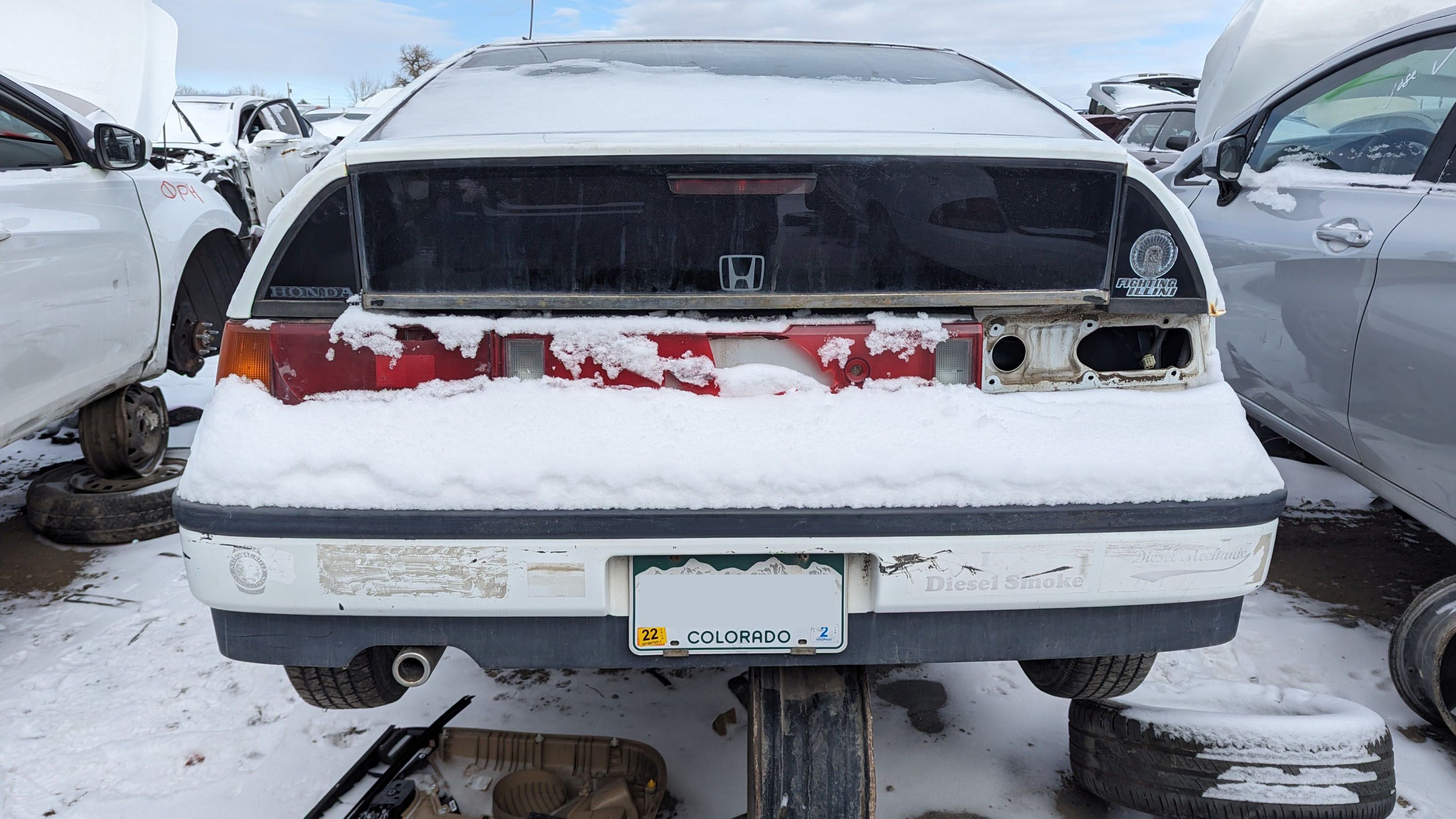 This 1988 Honda CRX Junkyard Treasure Racked Up 400k Miles