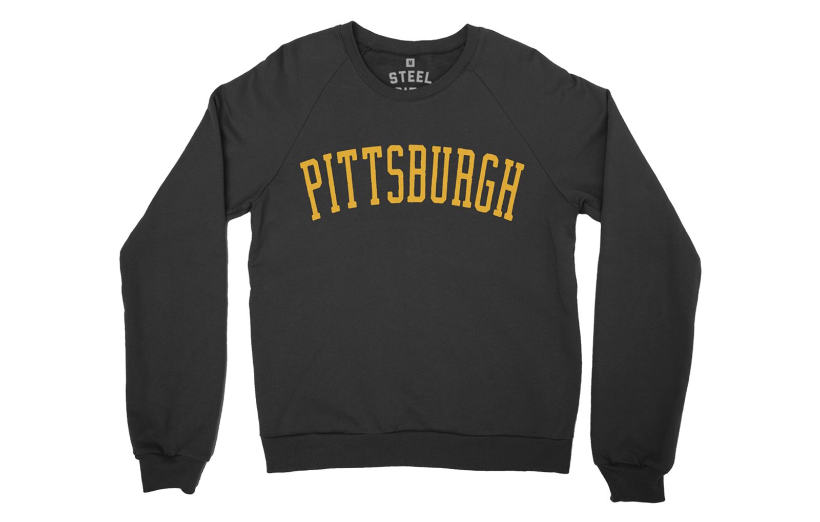 Pittsburgh Steelers 11 Black Vintage Applique Long Sleeve Shirt by