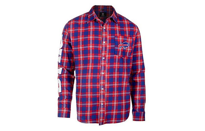 Forever Collectibles Men's Buffalo Bills Large Check Flannel