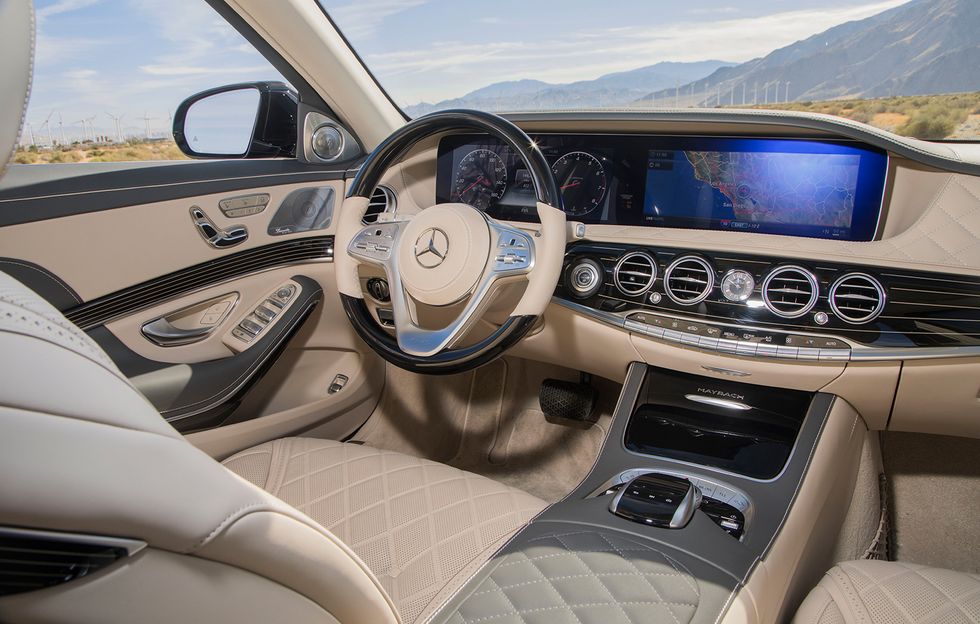 Mercedes-Benz S-Class: Cares for what matters.