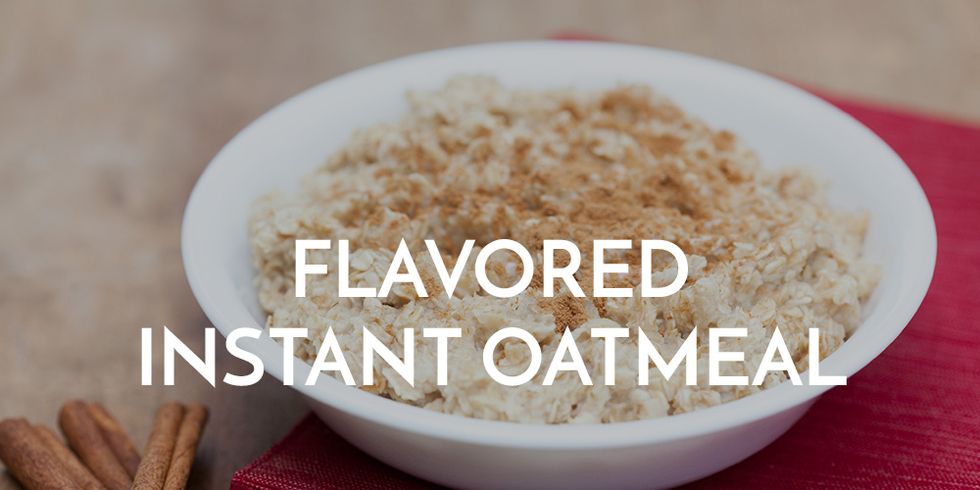 Flavored Instant Oatmeal