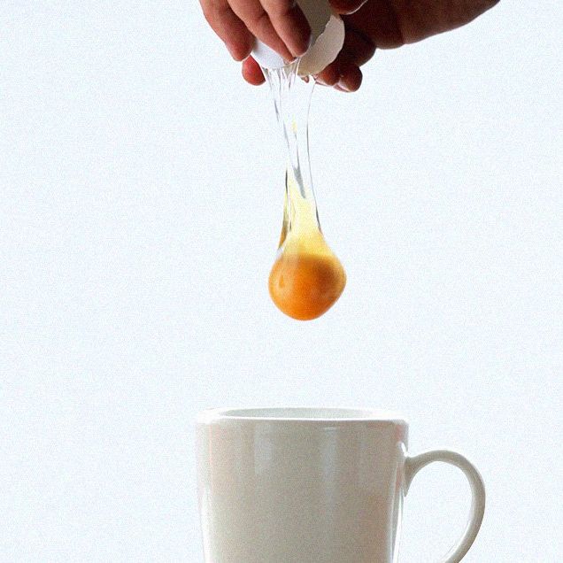 add egg to morning coffee? 