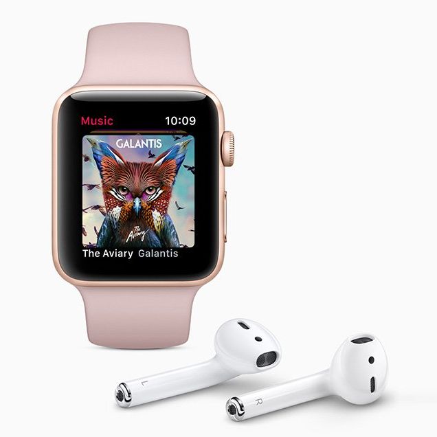 apple watch streaming music