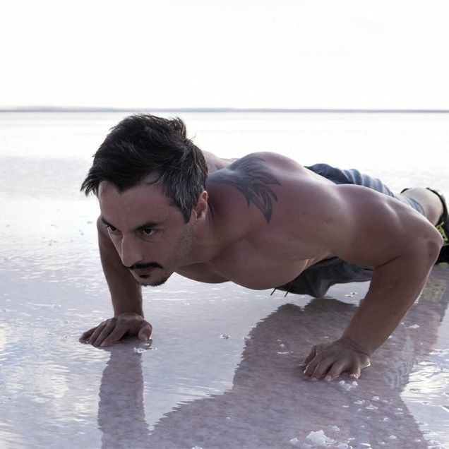 How to Do the Pushup-to-Balance Complex