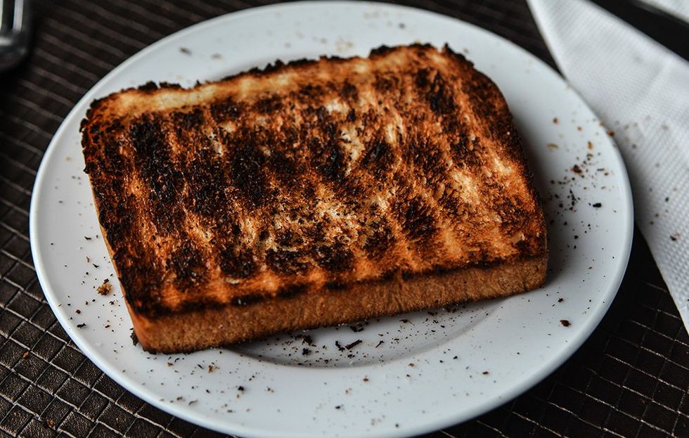 Burnt toast and cancer