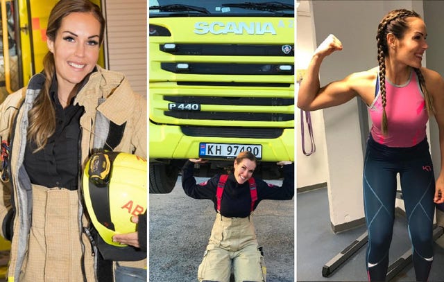 Gunn Narten Is the Fittest Female Firefighter In the World | Men’s Health