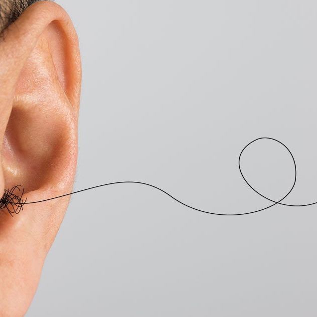 What to Do When You Find One Long Gray Hair in Your Ear | Men's Health