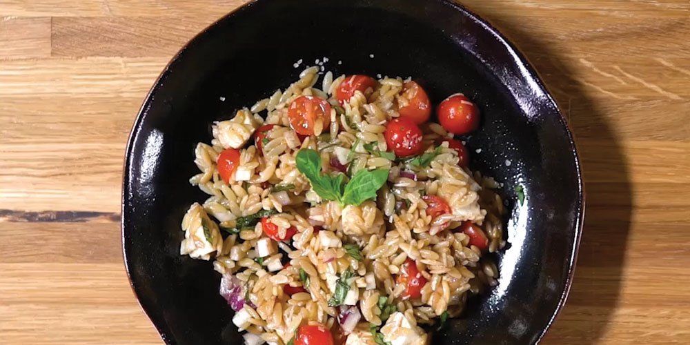 This Orzo Salad Will Become Your Go-To Lunch