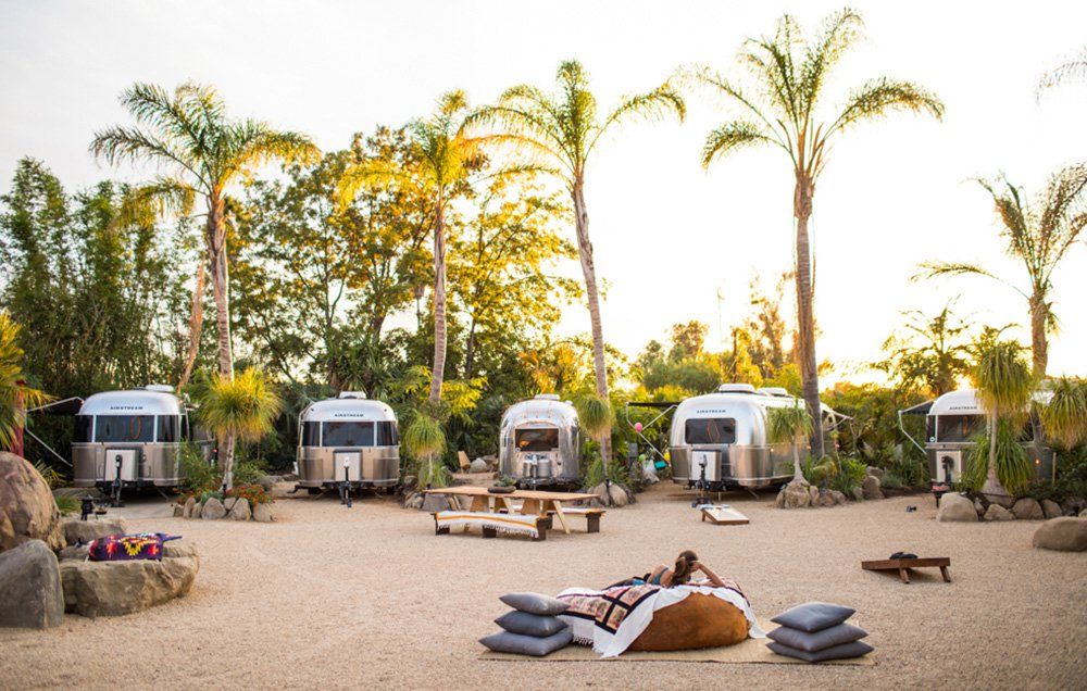 The Caravan Outpost Hotel Offers Airstream Trailers As Rooms