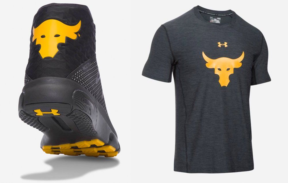 Dwayne Johnson Debuts His Under Armor Project Rock Collection