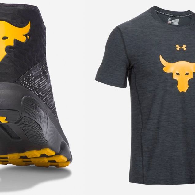The Rock's UA x Project Rock Collection Has Arrived​