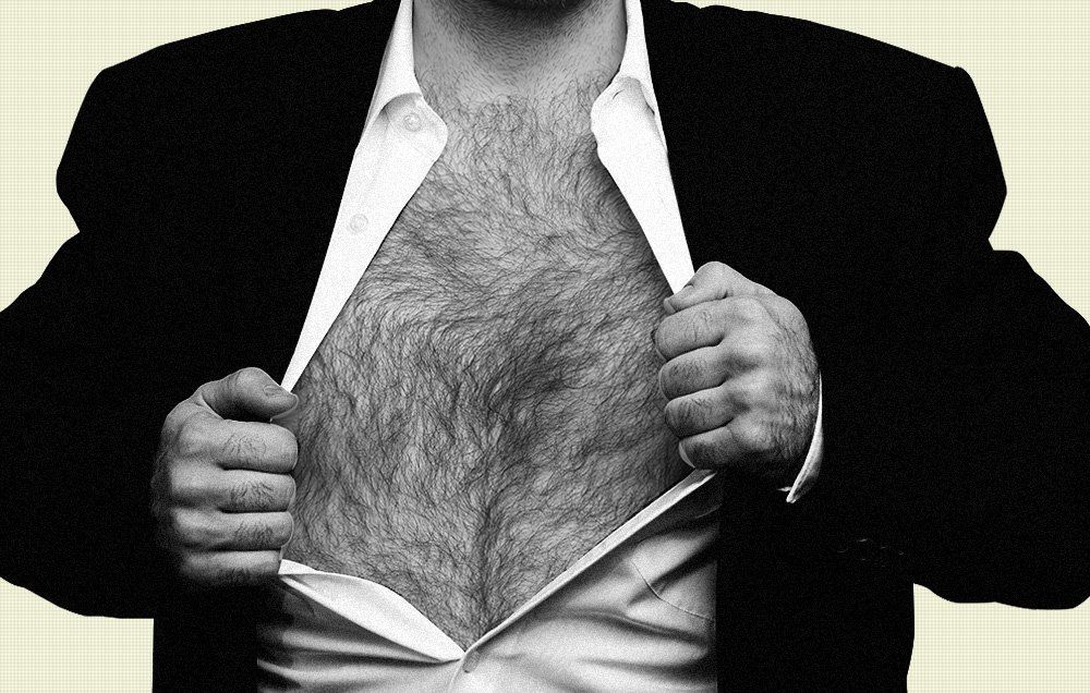 I refuse to shave my chest hair -- it makes me feel sexy