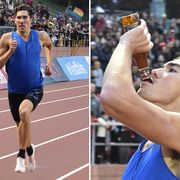 Here's What It's Like to Break the Beer Mile World Record
