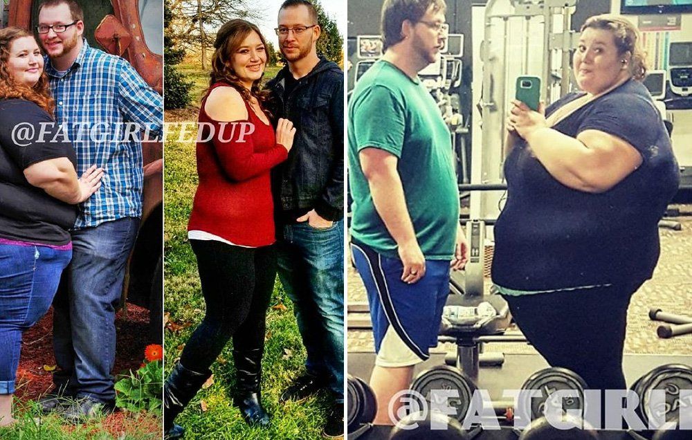 couple dropped over 400 lbs combined