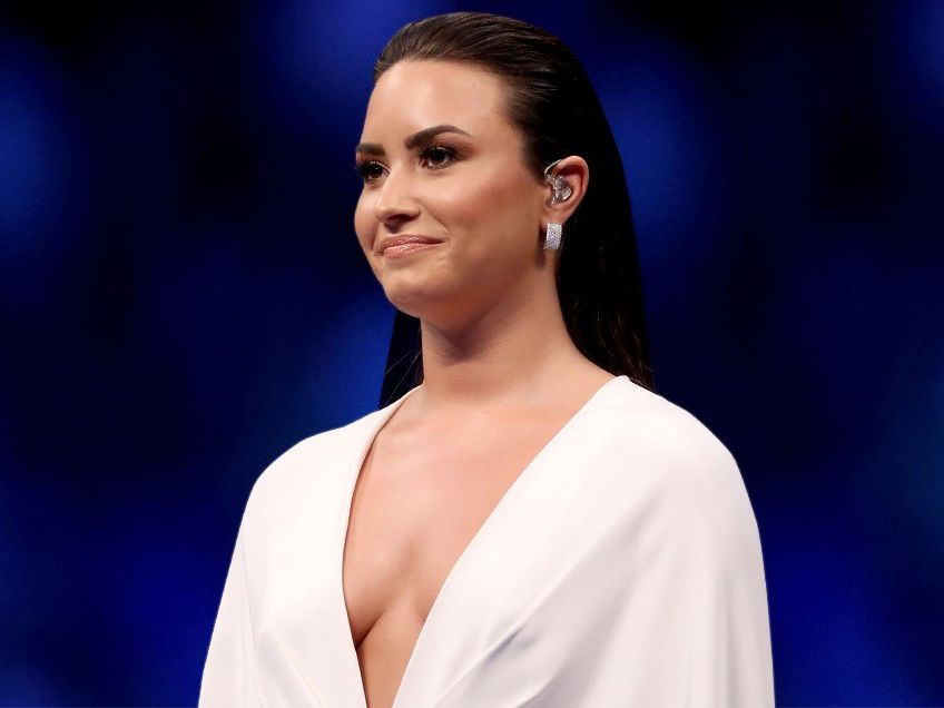 Demi Lovato Goes Two Pieces in Brazil
