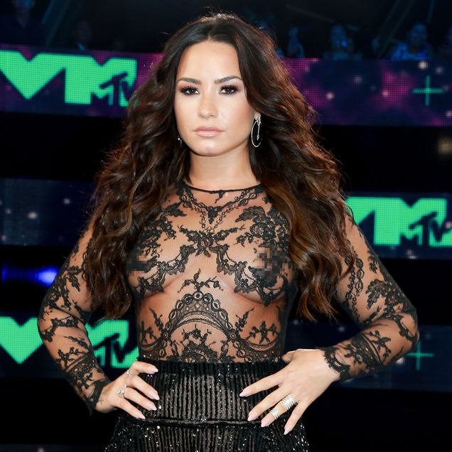 Demi Lovato Freed The Nipple At The VMAs With A Jaw-Dropping Sheer Bodysuit  â€‹ | Men's Health