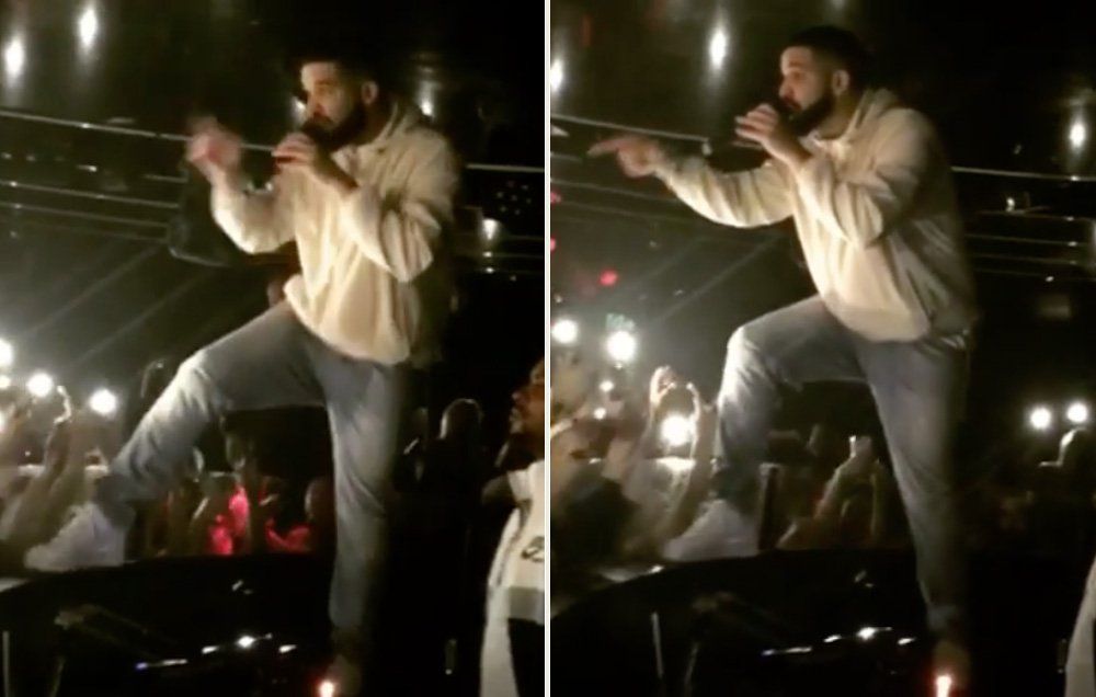 Drake Stops Concert to Yell at Fan for Inappropriately Touching Women at  Sydney Show - Drake Calls Out Groper in Concert