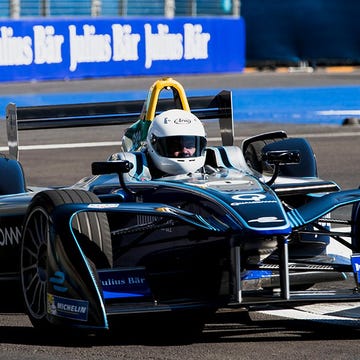 Formula E racing