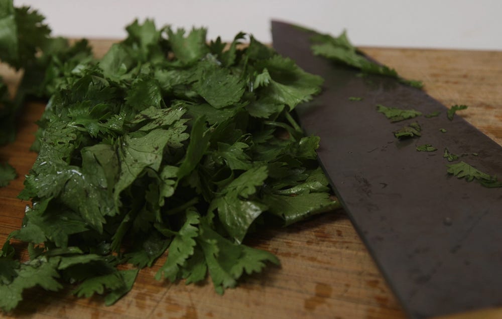 How to Chop Parsley & Cilantro