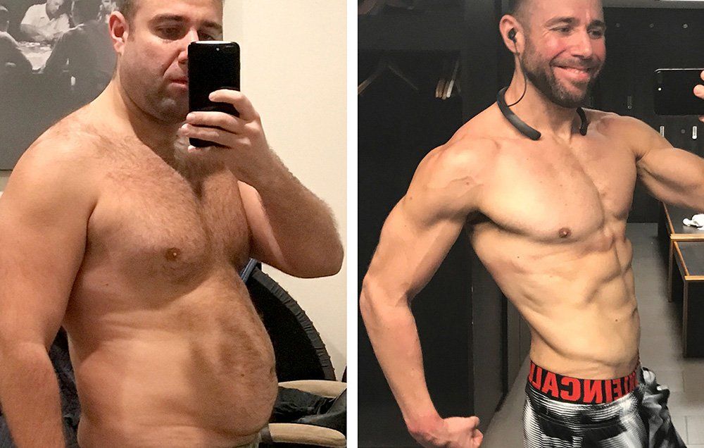 Walter Fisher Loses 70 Pounds in Six Months Thanks to a $1 Million Bet/u200b Mens Health