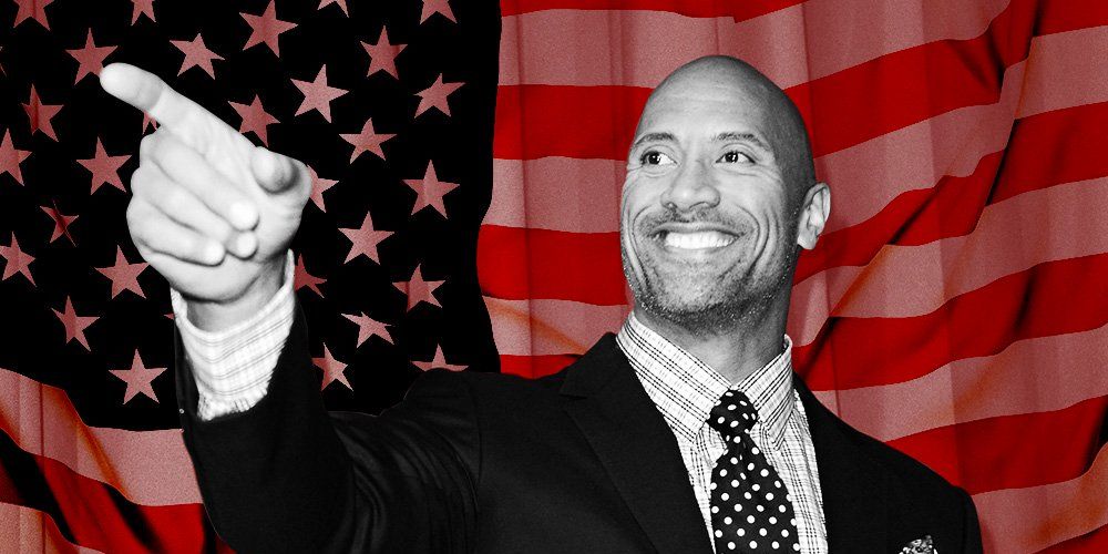 The Rock Dwayne Johnson Drops Hints About Running for President Men