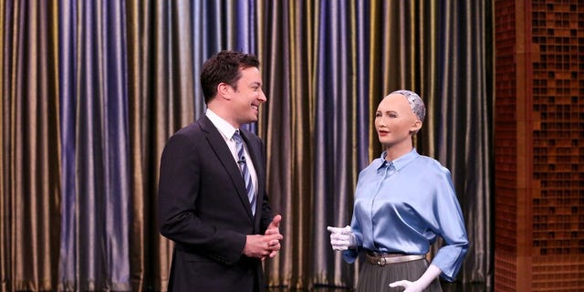 jimmy fallon robot sophia