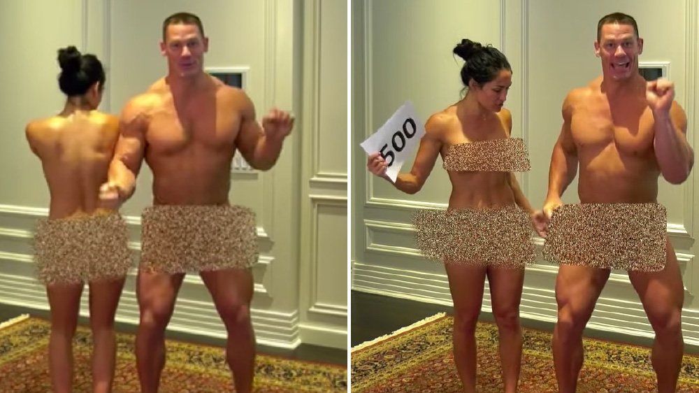 Nikki Bella Sex Nude - Nikki Bella and John Cena Got Naked to Celebrate This Achievement | Men's  Health