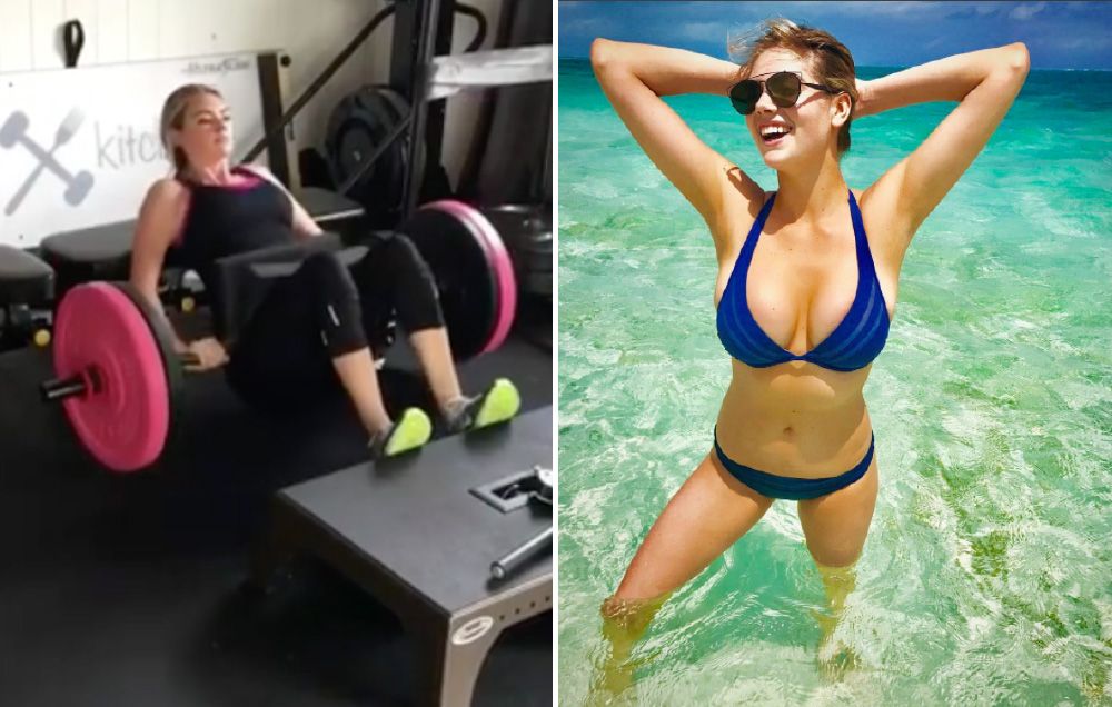 Watch Kate Upton Toughs It Out With the Marines in Grueling Military  Workout​