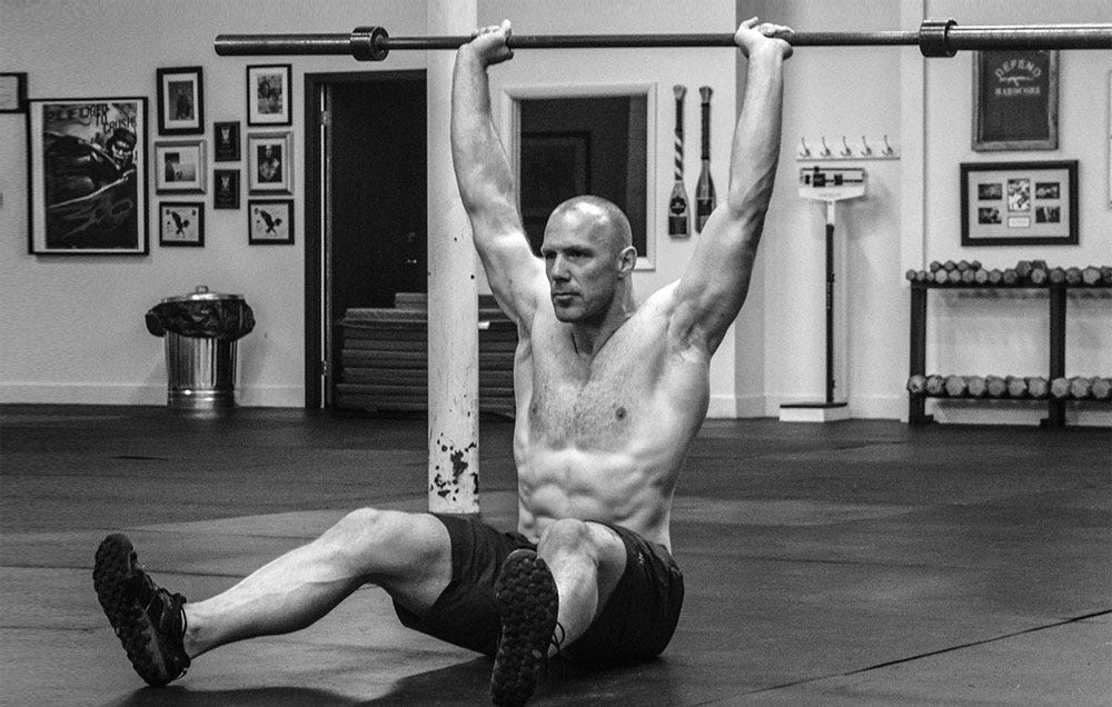 This Z-Press Challenge Will Shred Your Abs and Work Your Core | Men’s ...