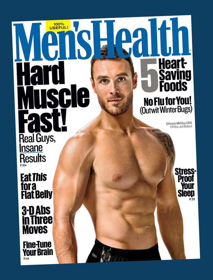 men's health ultimate men's health guy cover jed ballard