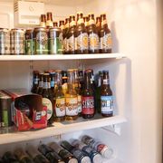 Paul Kita's beer fridge 