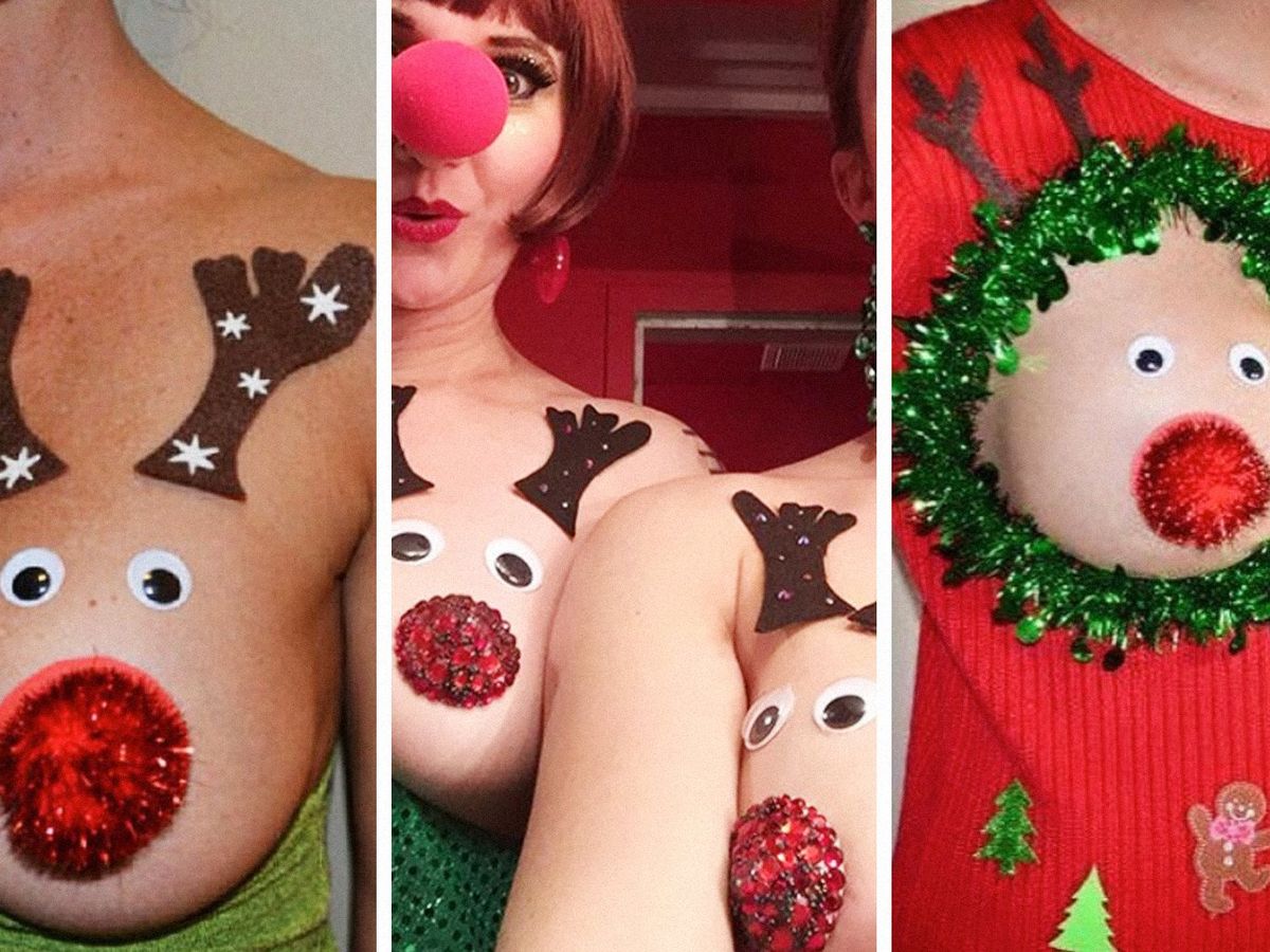 Reindeer Boob' Is The Sexy Instagram Trend That Will Get You Into The  Holiday Spirit