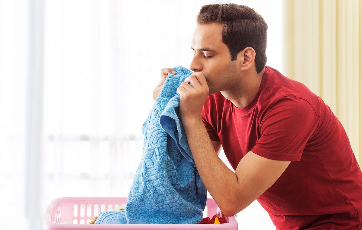 Feeling Stressed? Take a Whiff of Your Girlfriend's Dirty Laundry (Yes, Seriously)