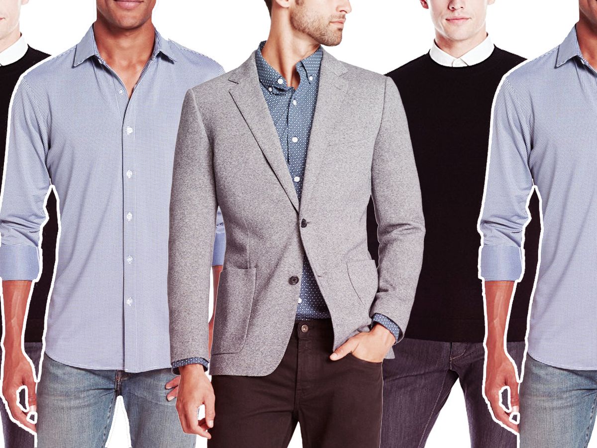 Men Formal Work Blazer Jacket Business Casual One Button Slim Fit Suit Coat  Tops