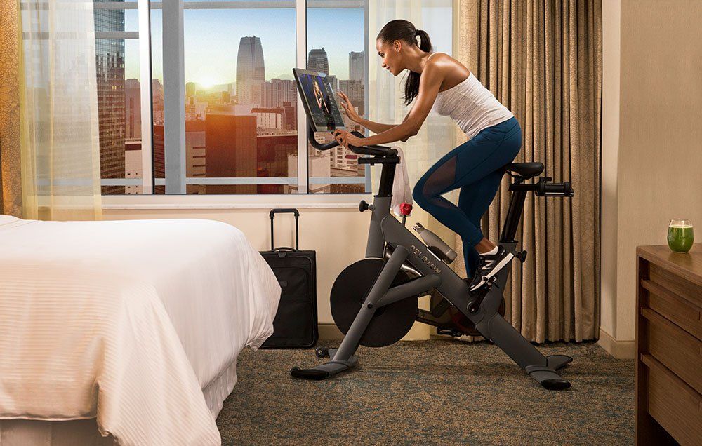 ​Peloton and Westin Are Teaming Up to Help America's Traveling Fitness Fanatics