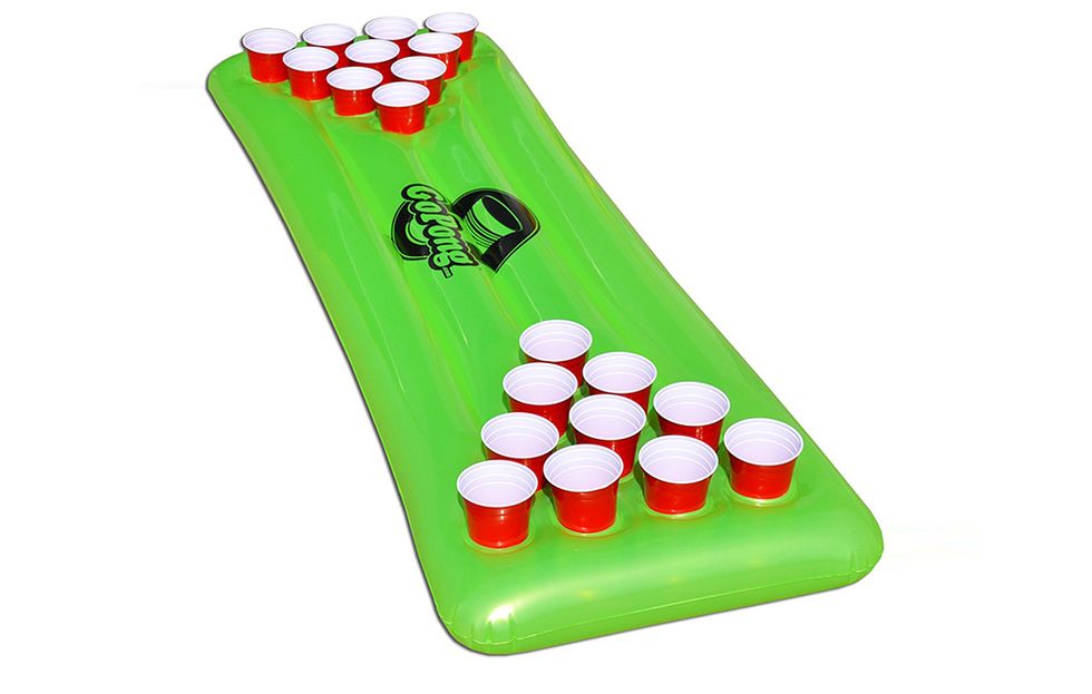 floating beer pong table