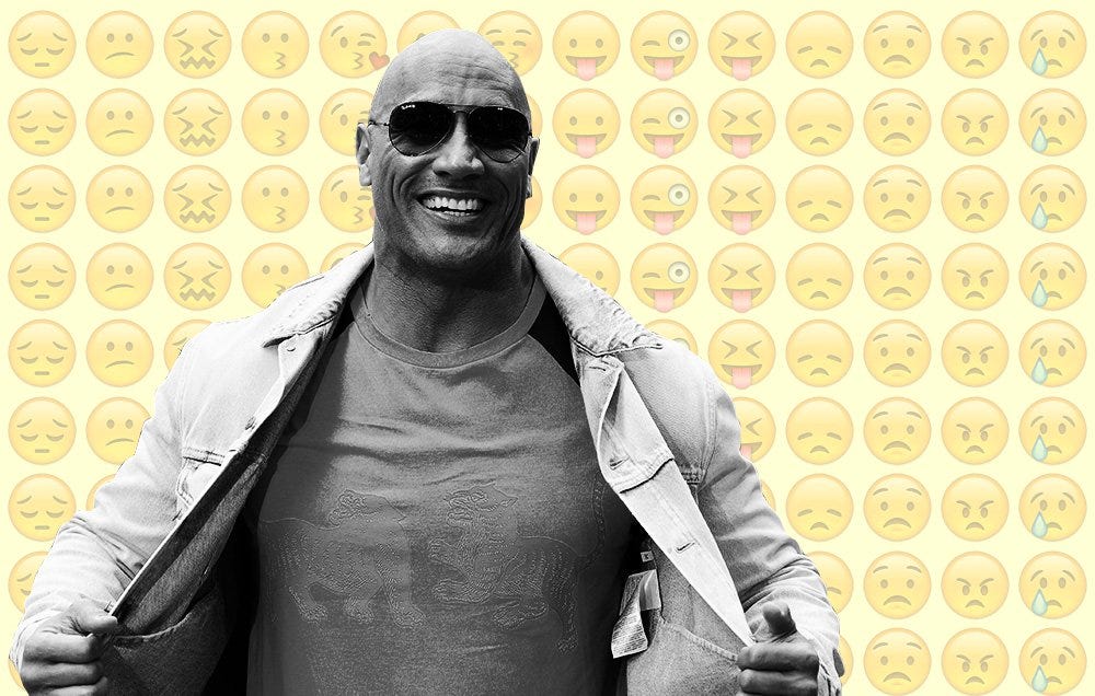 if the rock was a emoji｜TikTok Search