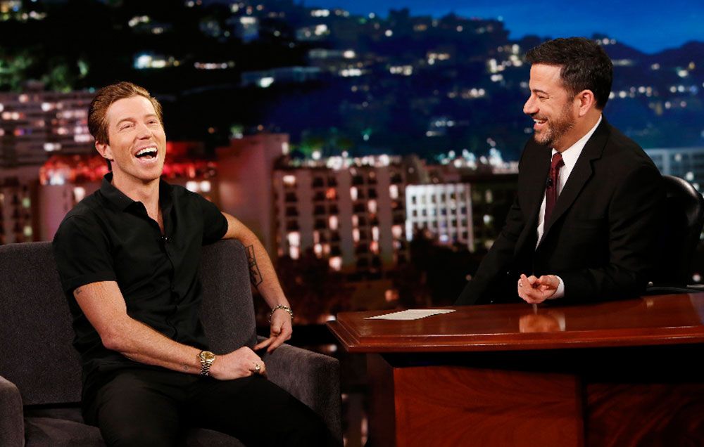 Shaun White recalls his heart-to-heart with Jimmy Kimmel